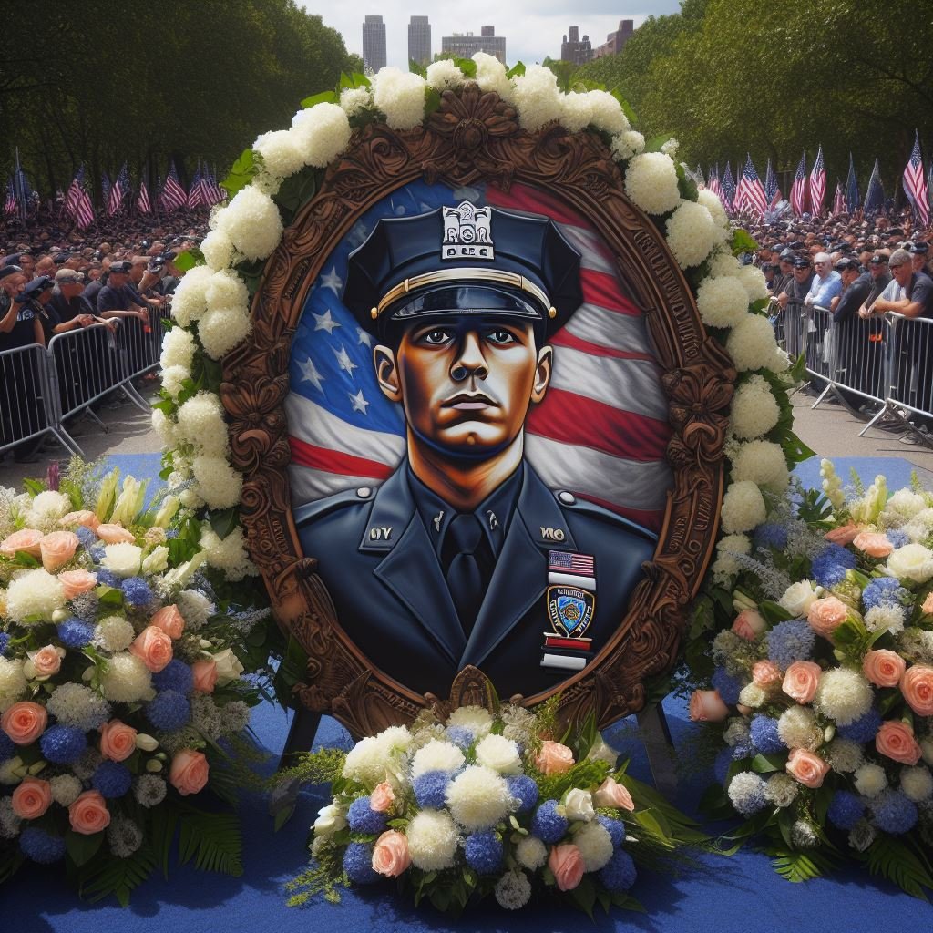 "Remembering a Hero: A Final Farewell to NYPD Detective Jonathan Diller"