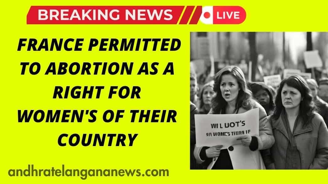 France Permitted to Abortion as a Right for Women's of their Country