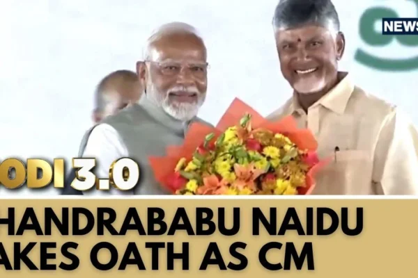 Chandrababu Naidu's Special Moment with PM Modi After Oath 2024